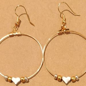 NWT Vincent's Love Handmade jewelry. Hooks are sterling silver.